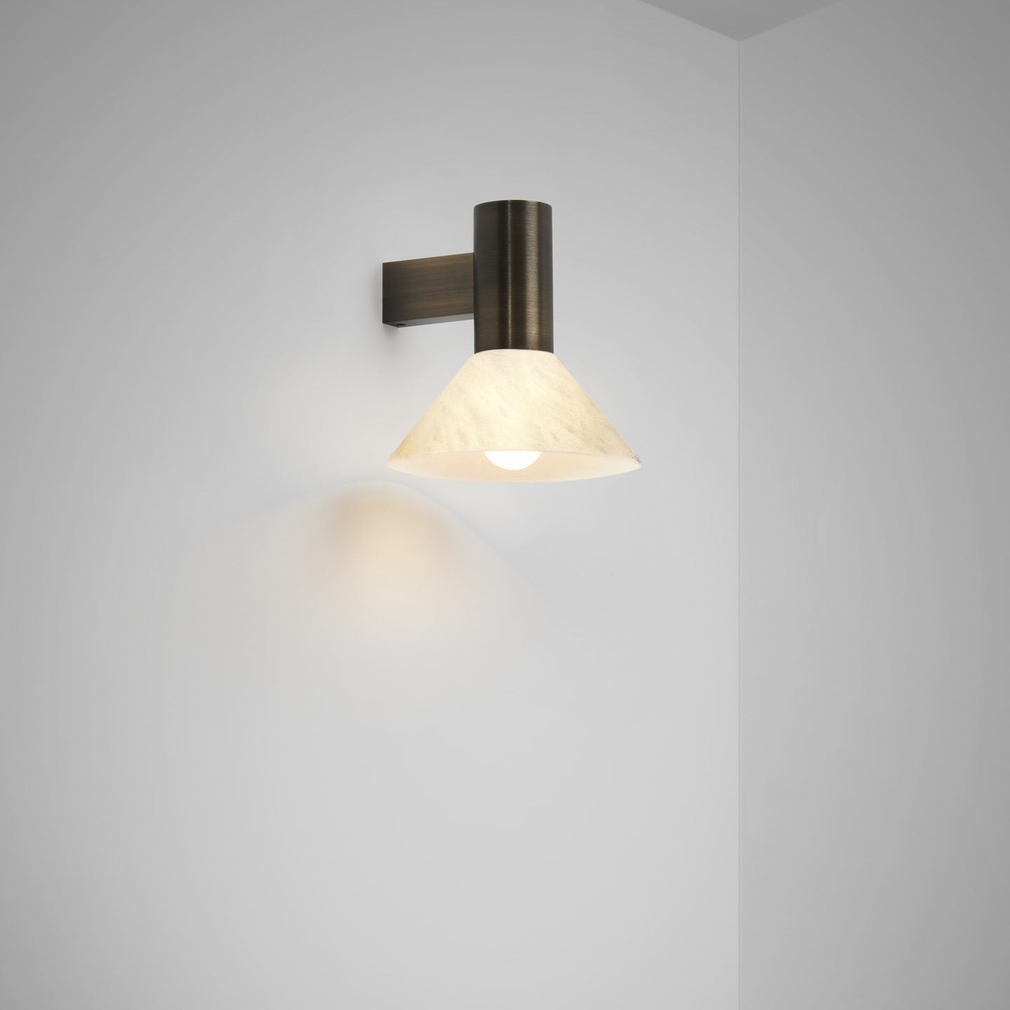 CTO Lighting - Torres Wall Light - Polished Nickel, Bronze and Alabaster - EB London