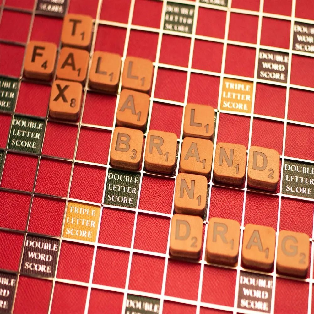 Custom Scrabble Set - Geoffery Parker - EB London
