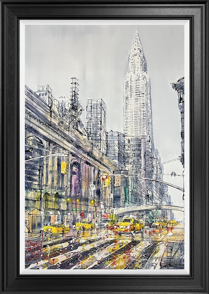 Driving Past Grand Central by Nigel Cooke - EB London