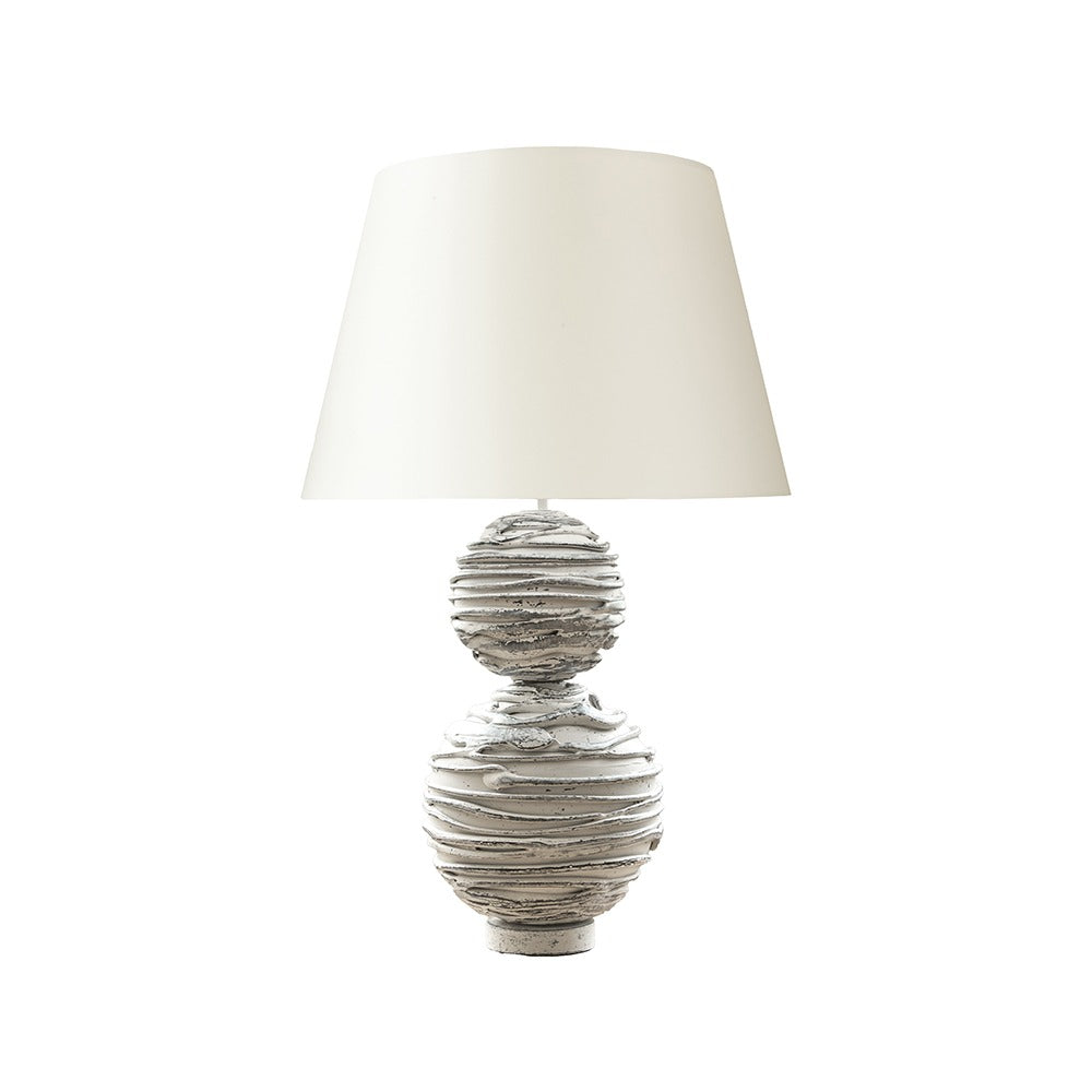 William Yeoward Elvaston Table Lamp in Mushroom Risotto