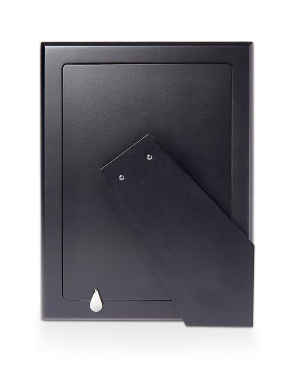 Feature Hallmark Sterling Silver Photo Frame With Black Wood Back - Carrs Silver - EB London