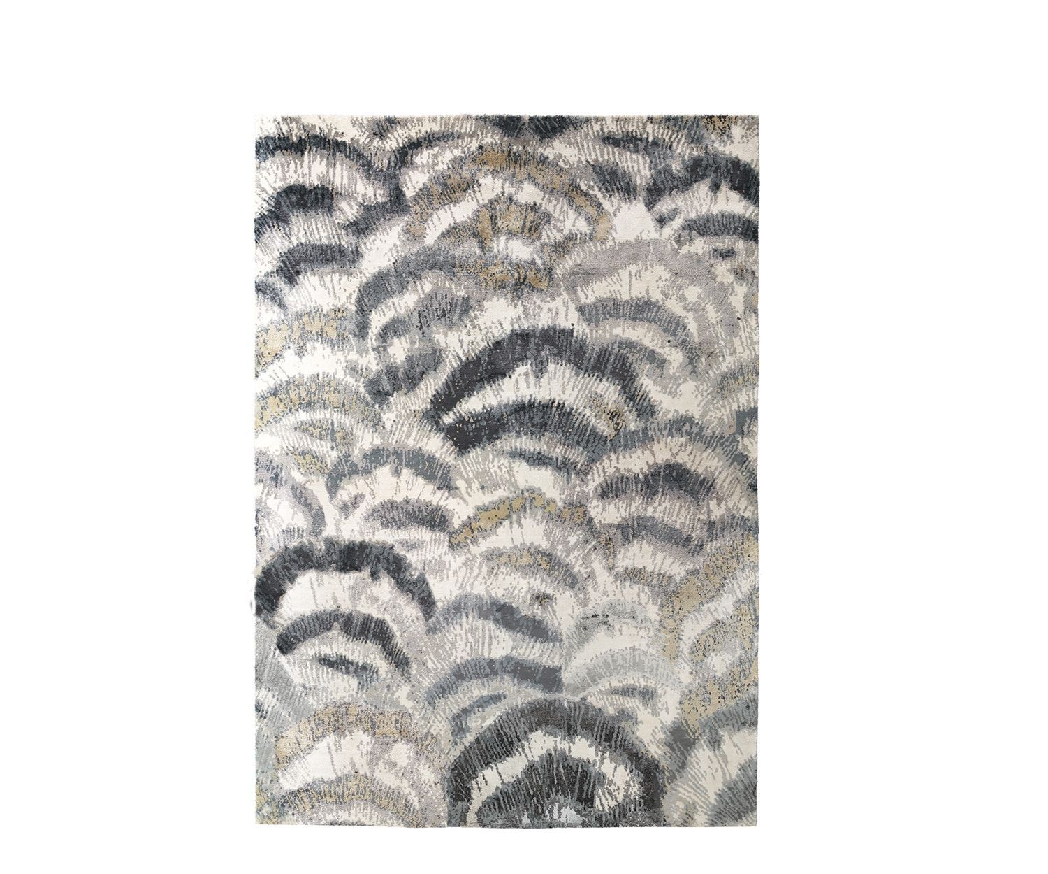 William Yeoward Fontanetta - Silver 200x300 Rug luxury rug - EB London product image 1