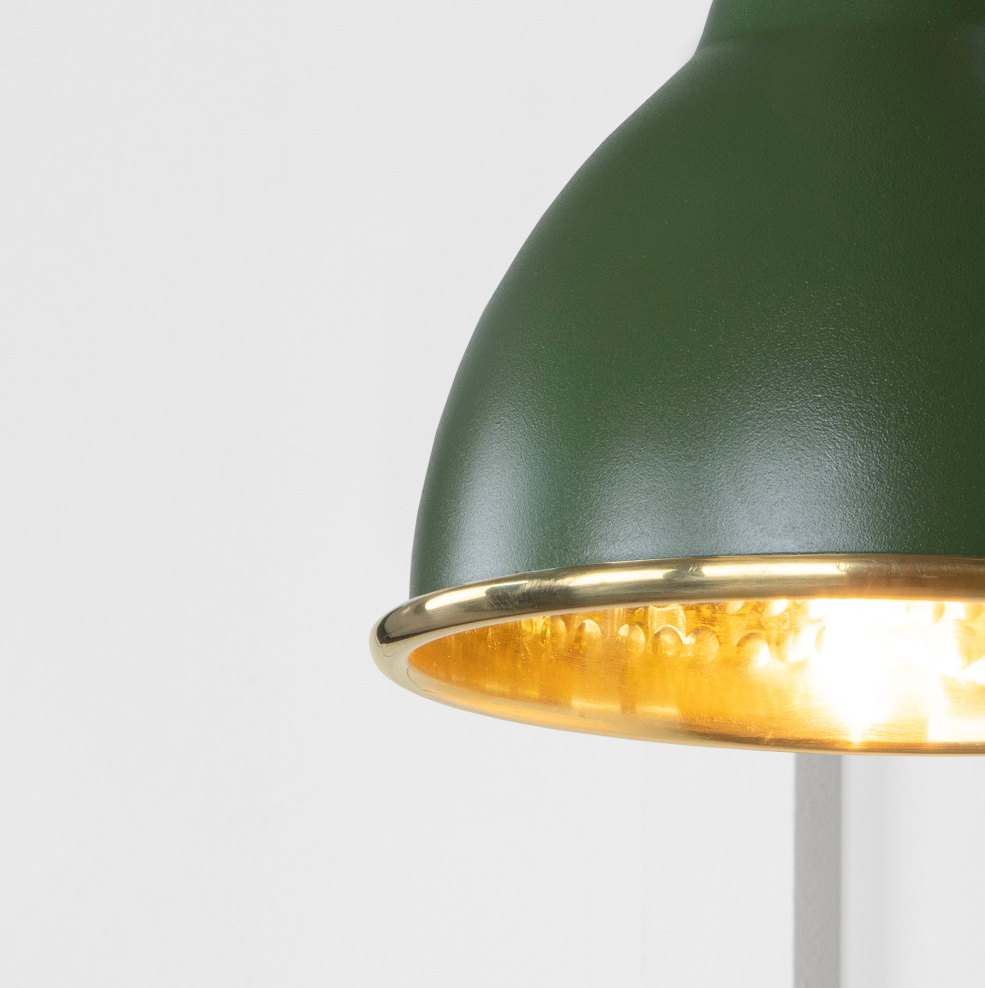 Hammered Brass Brindley Wall Light | Hammered Brass Heath - From the Anvil - EB London