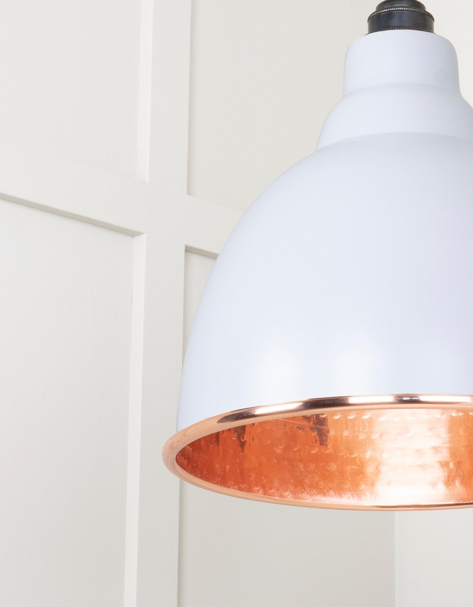 Hammered Copper Brindley Cluster Pendant | Birch - From the Anvil - EB London