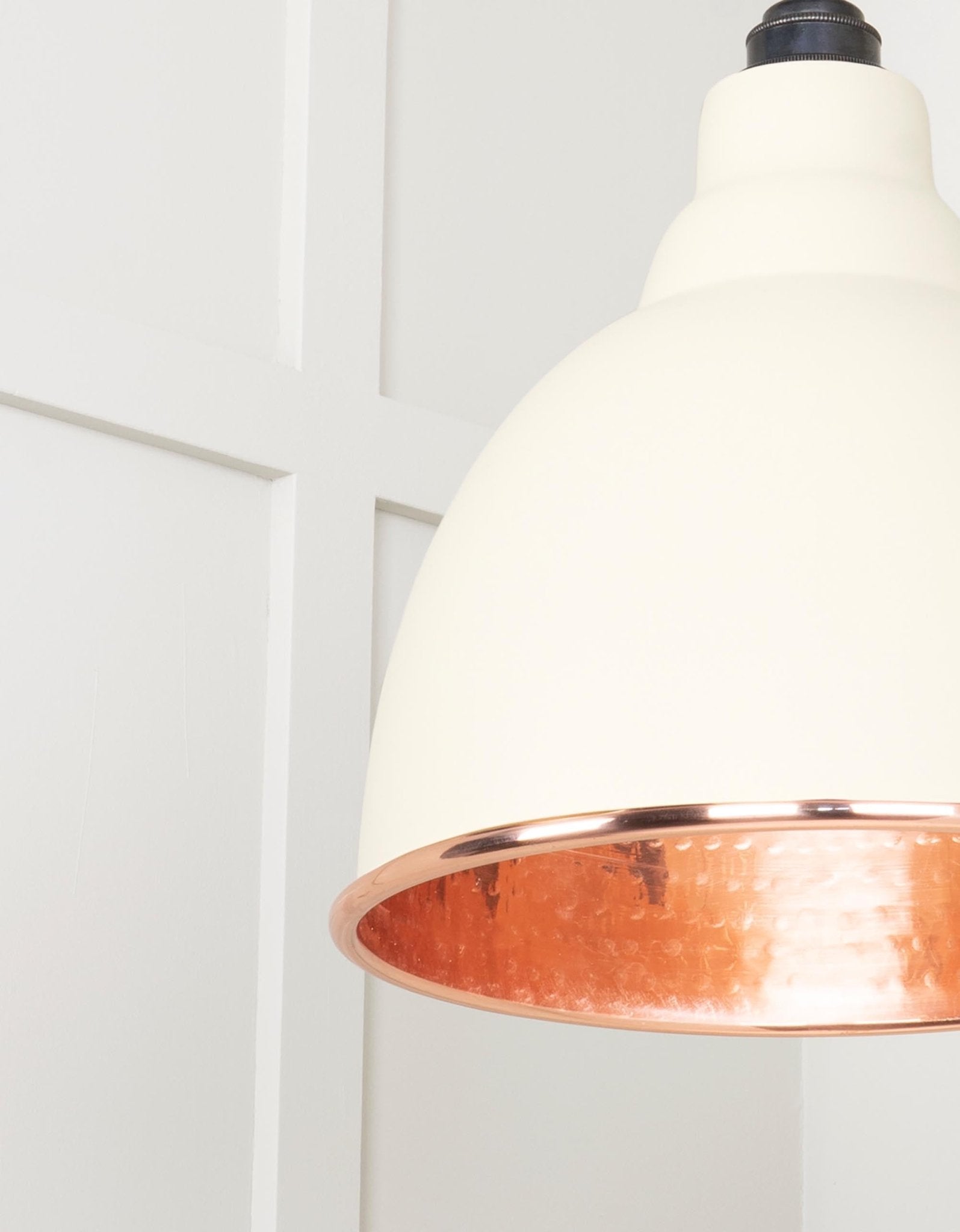 Hammered Copper Brindley Cluster Pendant |Teasel - From the Anvil - EB London