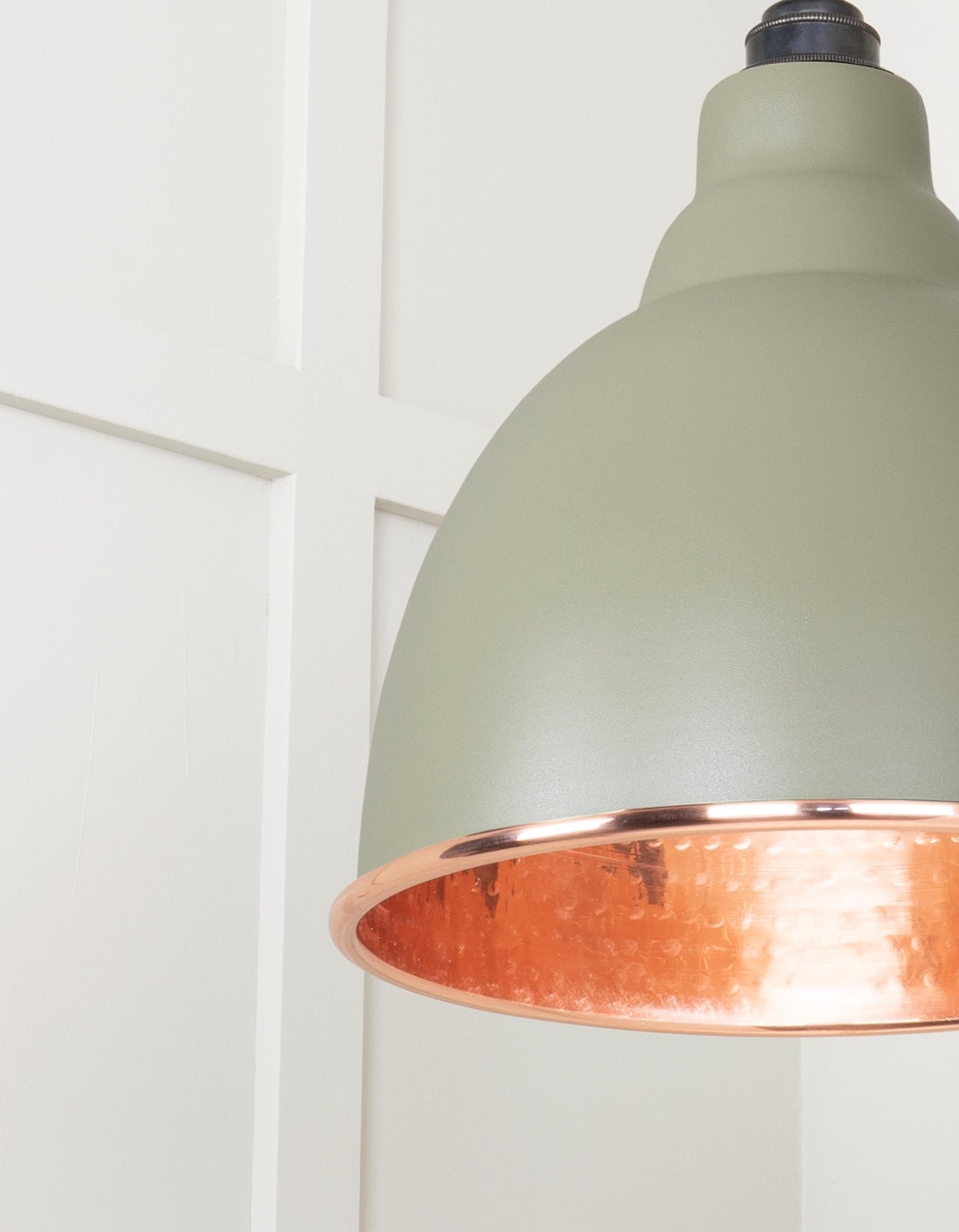 Hammered Copper Brindley Cluster Pendant | Tump - From the Anvil - EB London