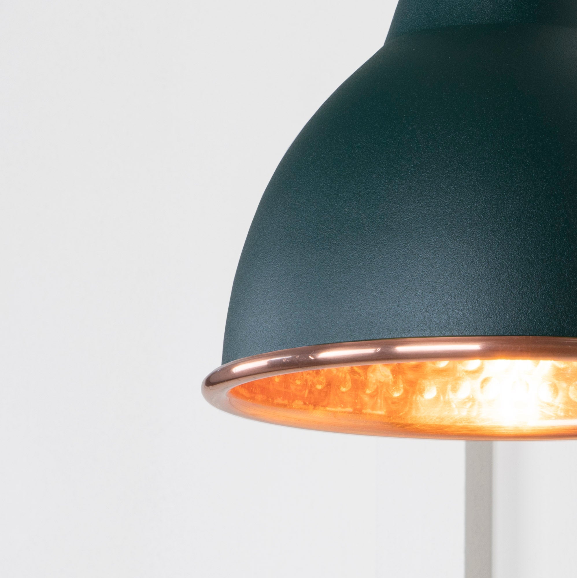 Hammered Copper Brindley Wall Light | Hammered Copper Dingle - From the Anvil - EB London