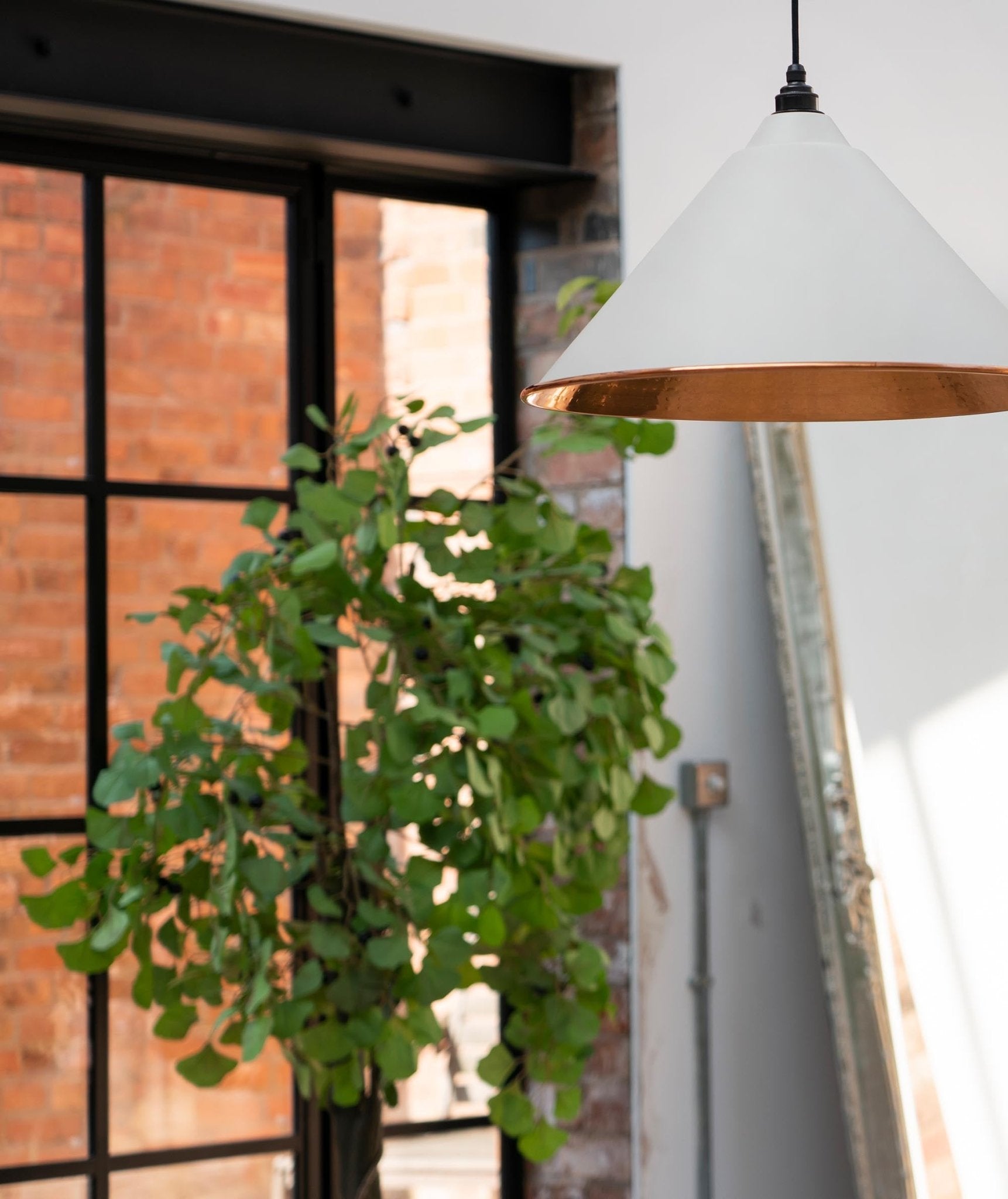 Hammered Copper Hockley Pendant | Flock - From The Anvil - EB London