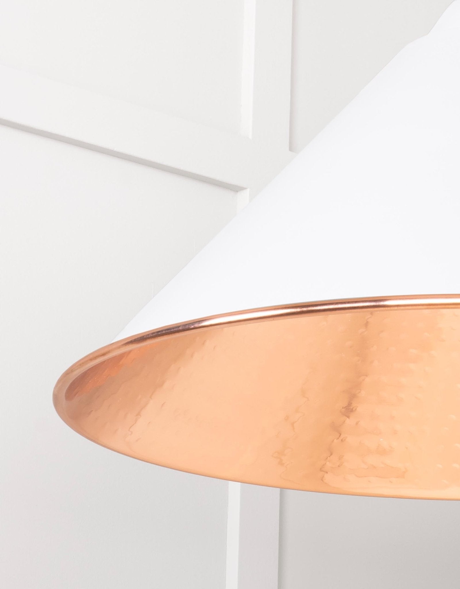 Hammered Copper Hockley Pendant | Flock - From The Anvil - EB London