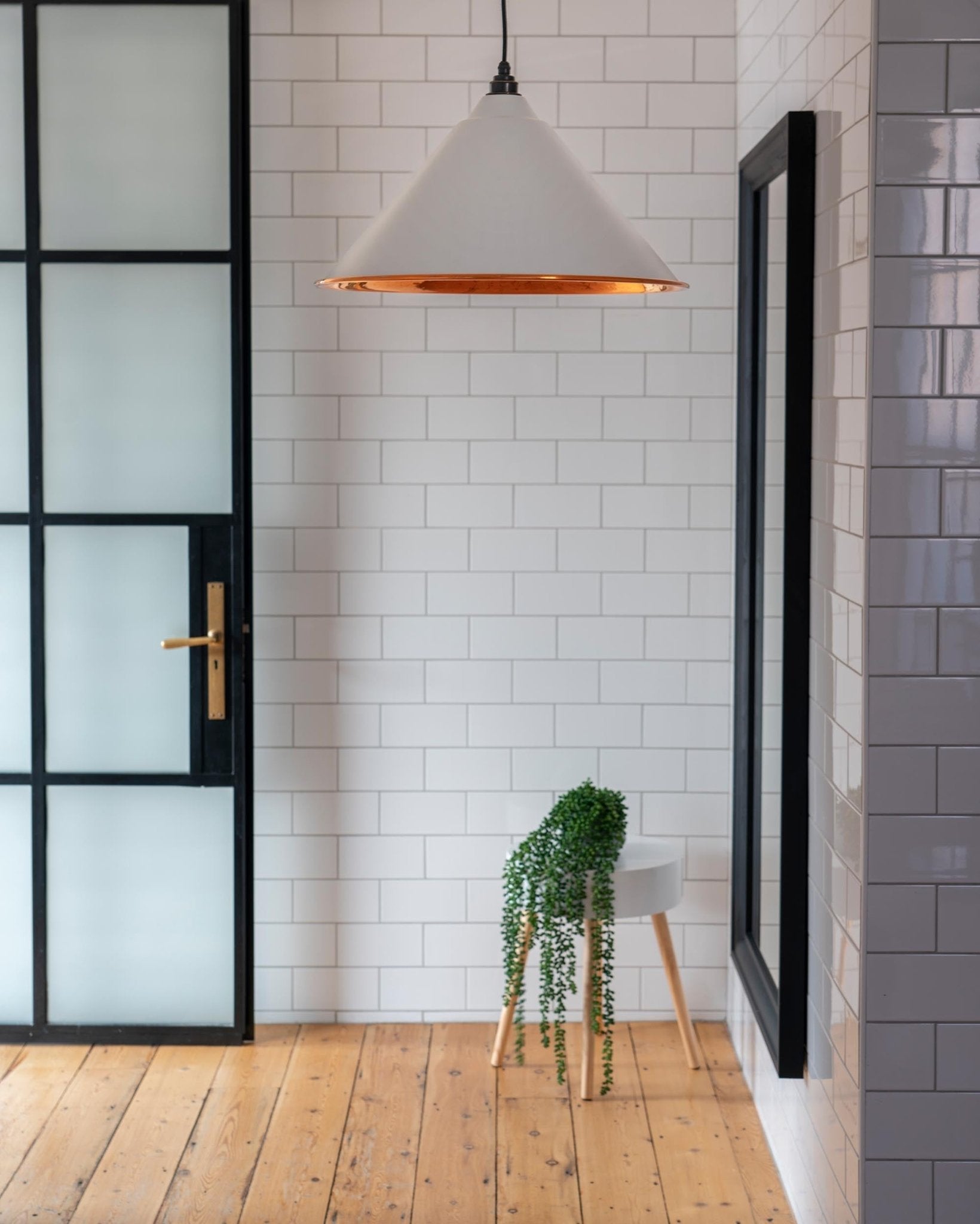 Hammered Copper Hockley Pendant | Teasel - From The Anvil - EB London