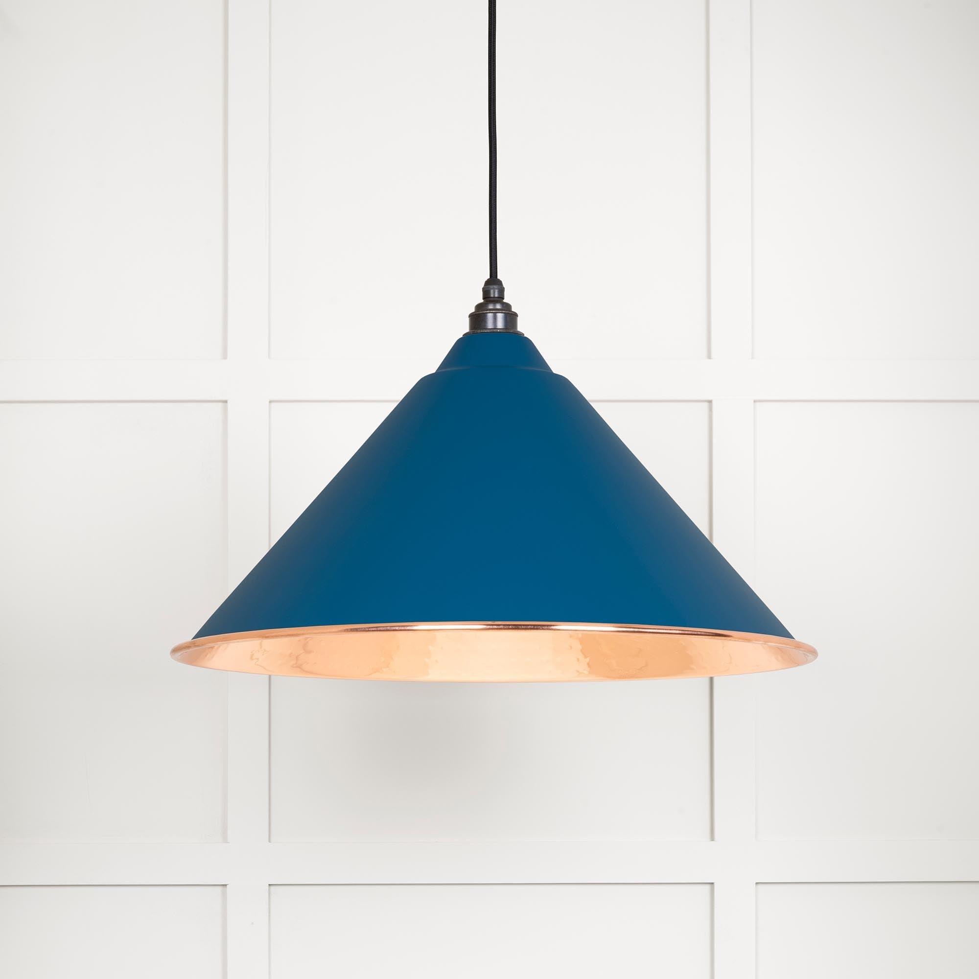 Hammered Copper Hockley Pendant | Upstream - From The Anvil - EB London
