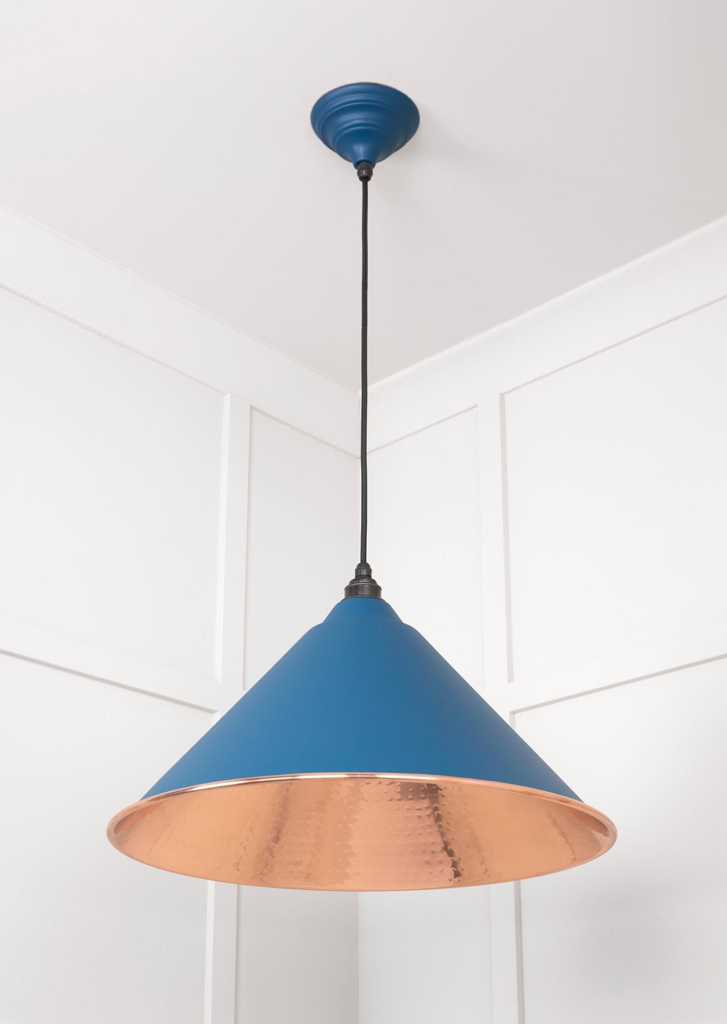 Hammered Copper Hockley Pendant | Upstream - From The Anvil - EB London