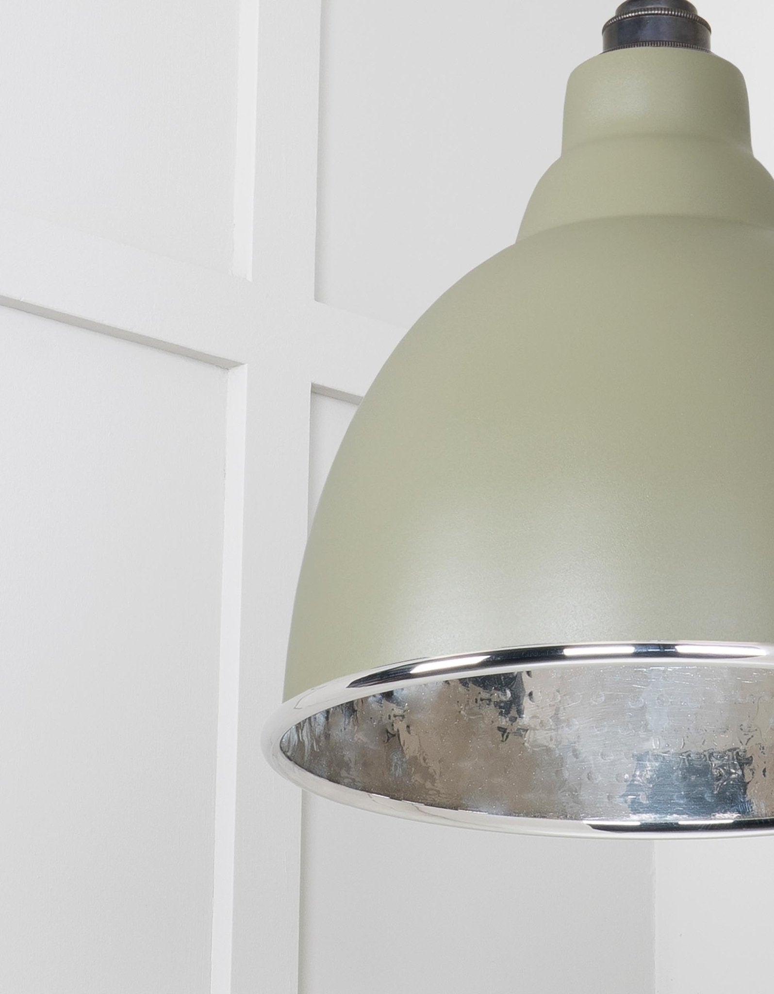 Hammered Nickel Brindley Cluster Pendant | Tump - From the Anvil - EB London