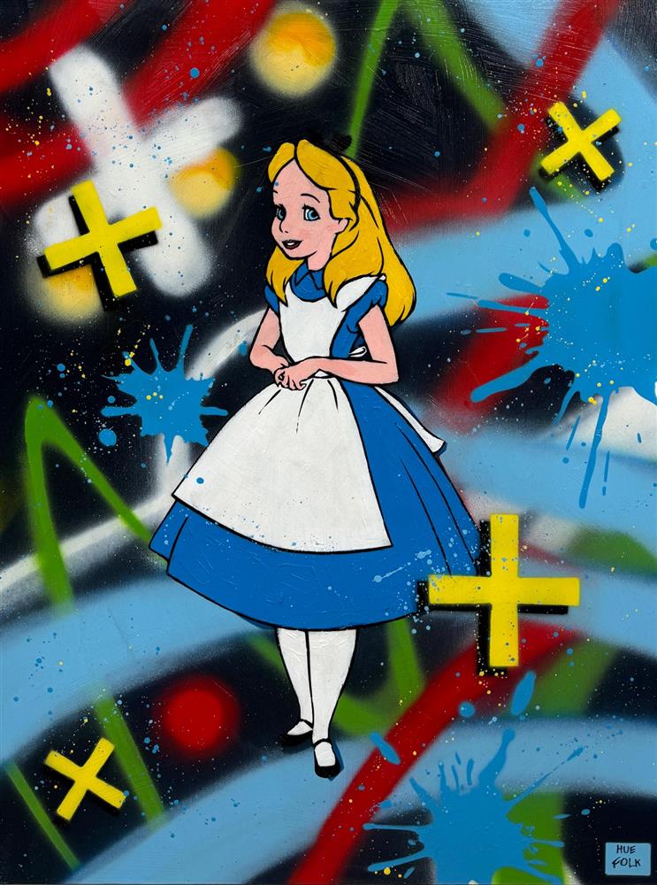 Hue Folk | Alice | Original British Art - EB London