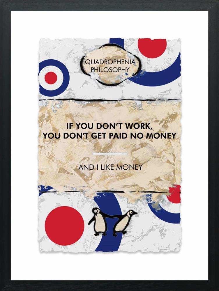 Hue Folk | And I Like Money - Cloud Paper Exclusive | Original British Art - EB London