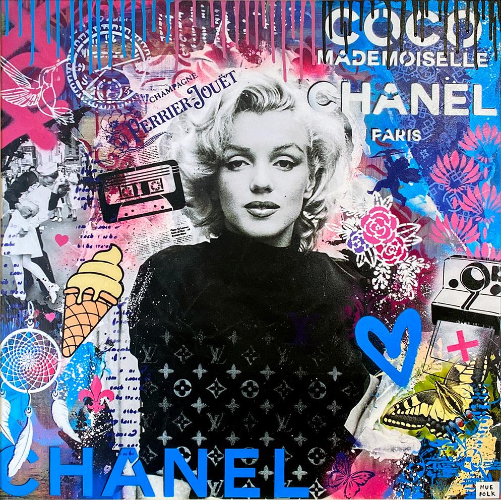 Hue Folk | Blonde Bombshell | Original British Art - EB London