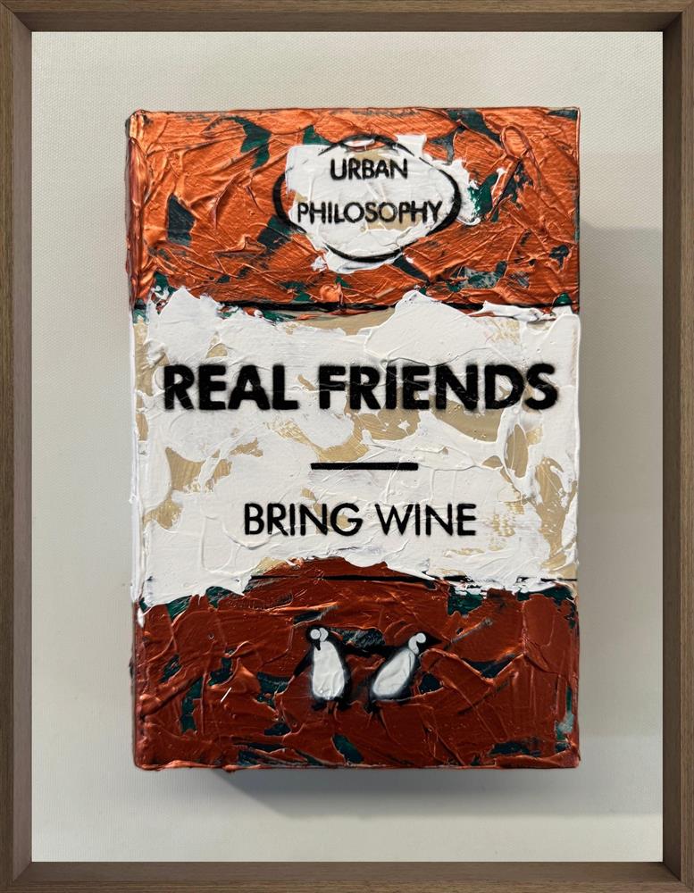 Hue Folk | Bring Wine - Mini Storybook | Original British Art - EB London