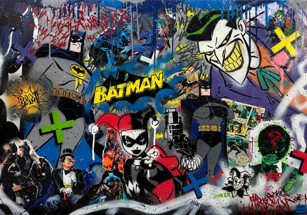 Hue Folk | Comic Book Life | Original British Art - EB London