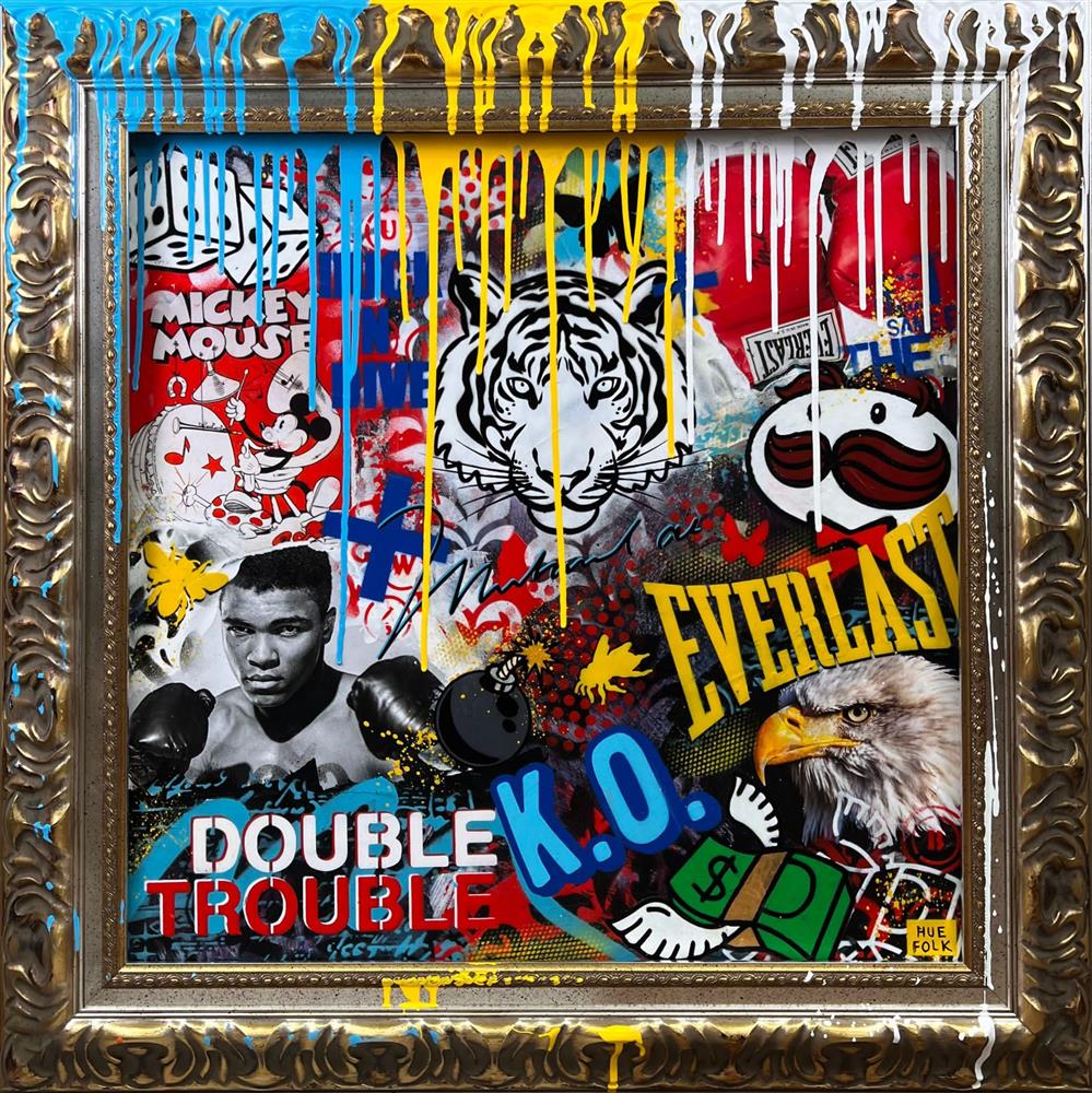 Hue Folk | Double Trouble | Original British Art - EB London