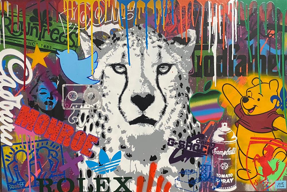 Hue Folk | Hello Kitty | Original British Art - EB London