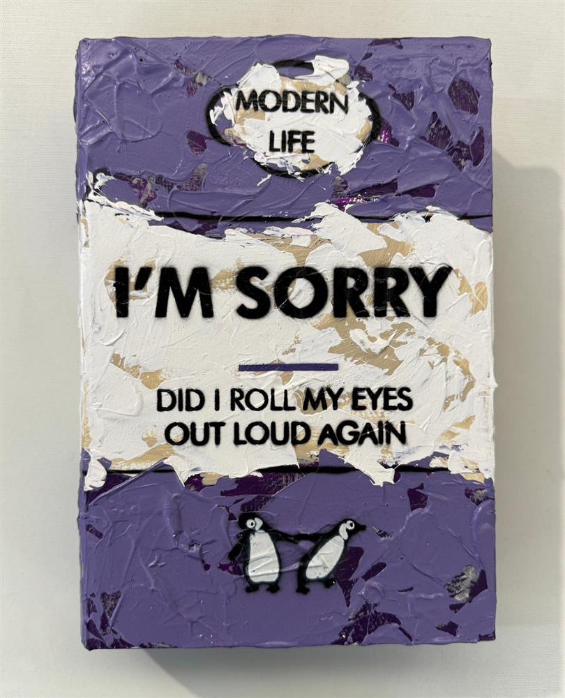 Hue Folk | I'm Sorry - Storybook | Original British Art - EB London