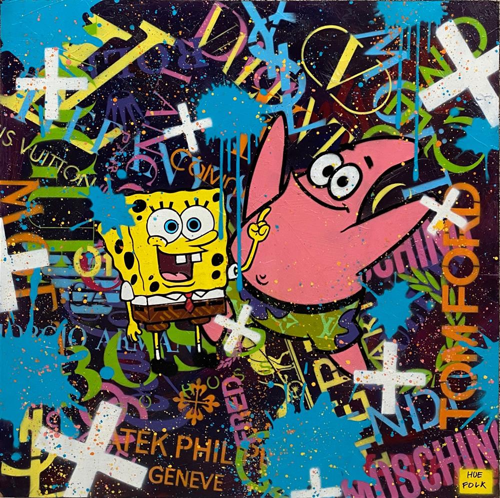 Hue Folk | Life Under The Sea | Original British Art - EB London