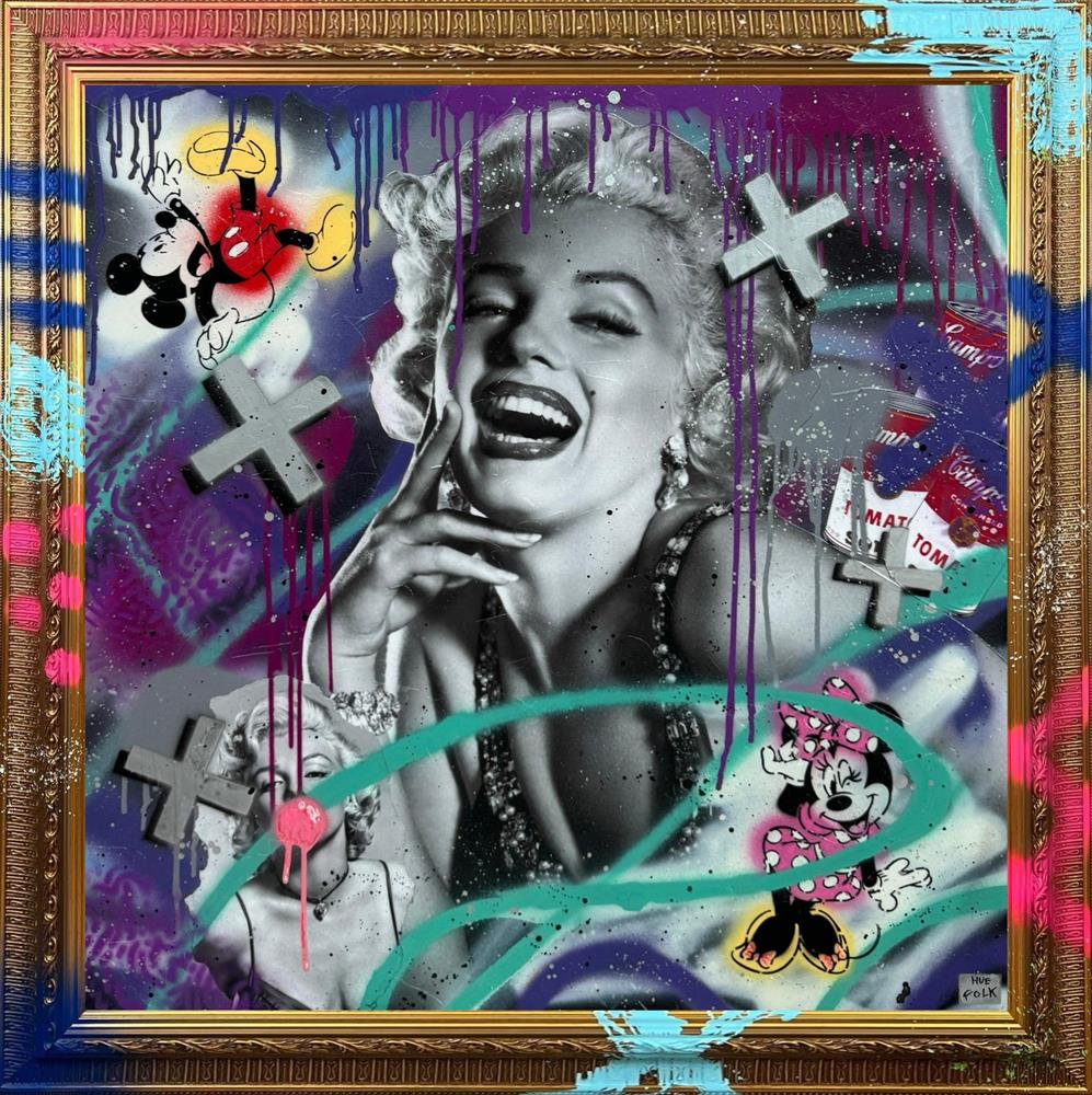Hue Folk | Mrs Hollywood | Original British Art - EB London