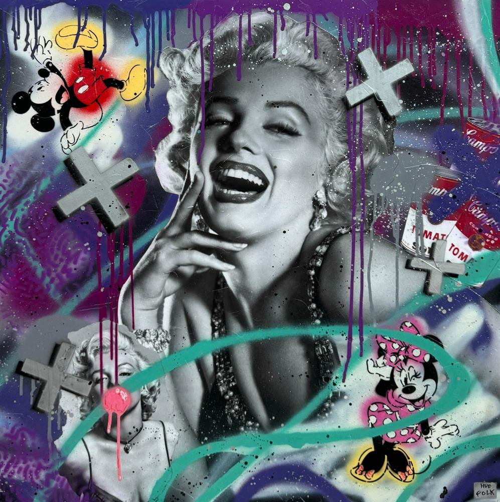 Hue Folk | Mrs Hollywood | Original British Art - EB London