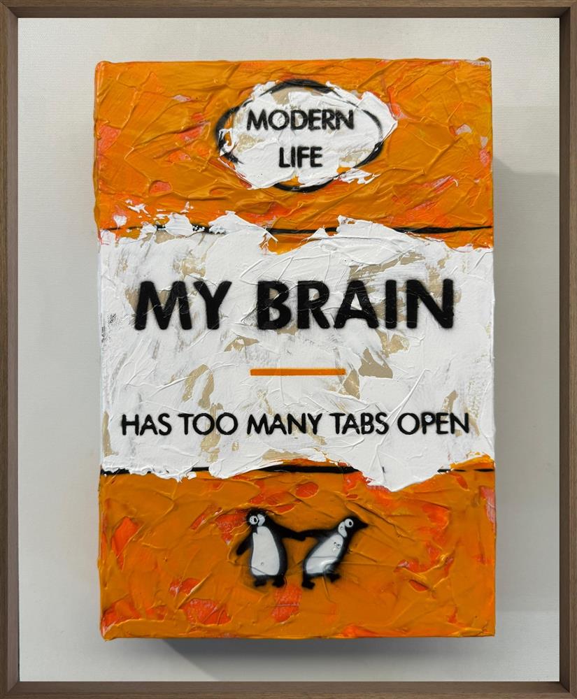 Hue Folk | My Brain - Storybook | Original British Art - EB London