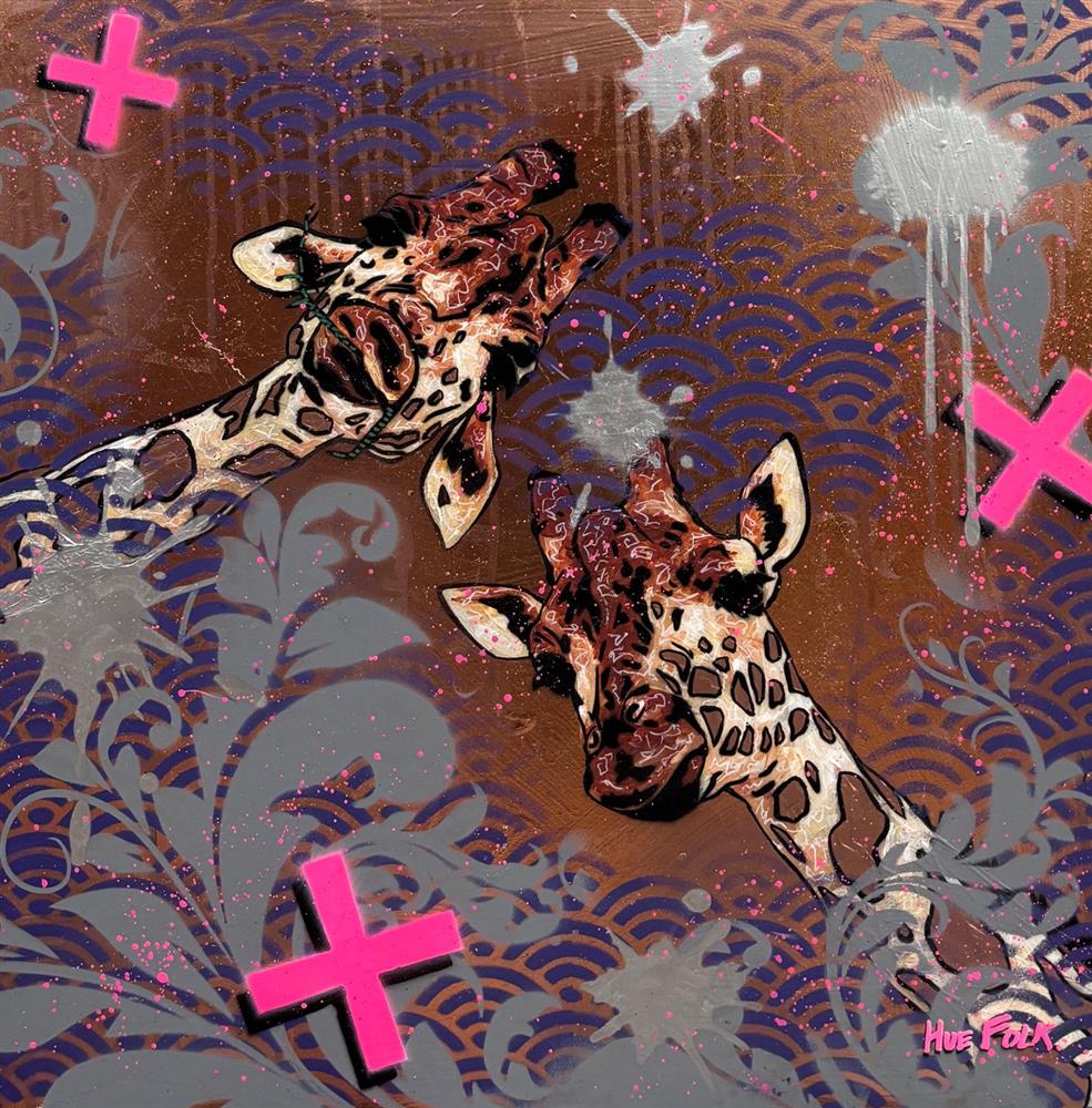 Hue Folk | New Heights | Original British Art - EB London