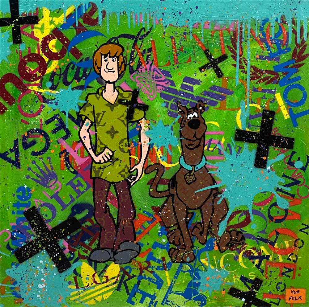 Hue Folk | Solved The Case | Original British Art - EB London