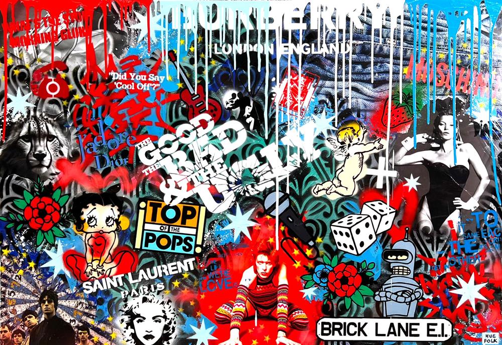 Hue Folk | The Good, The Bad, The Ugly | Original British Art - EB London