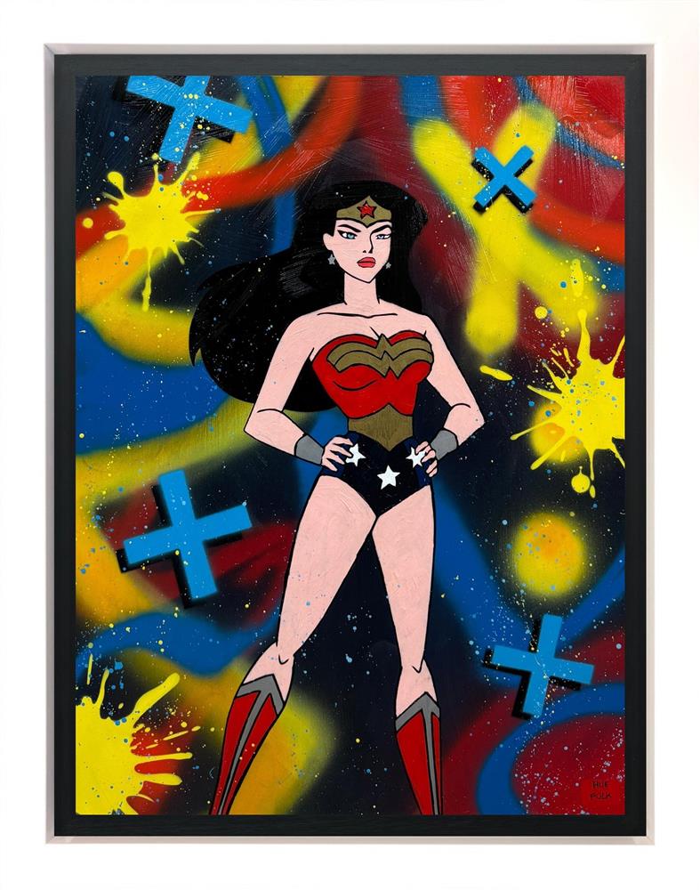 Hue Folk | Wonder Woman | Original British Art - EB London