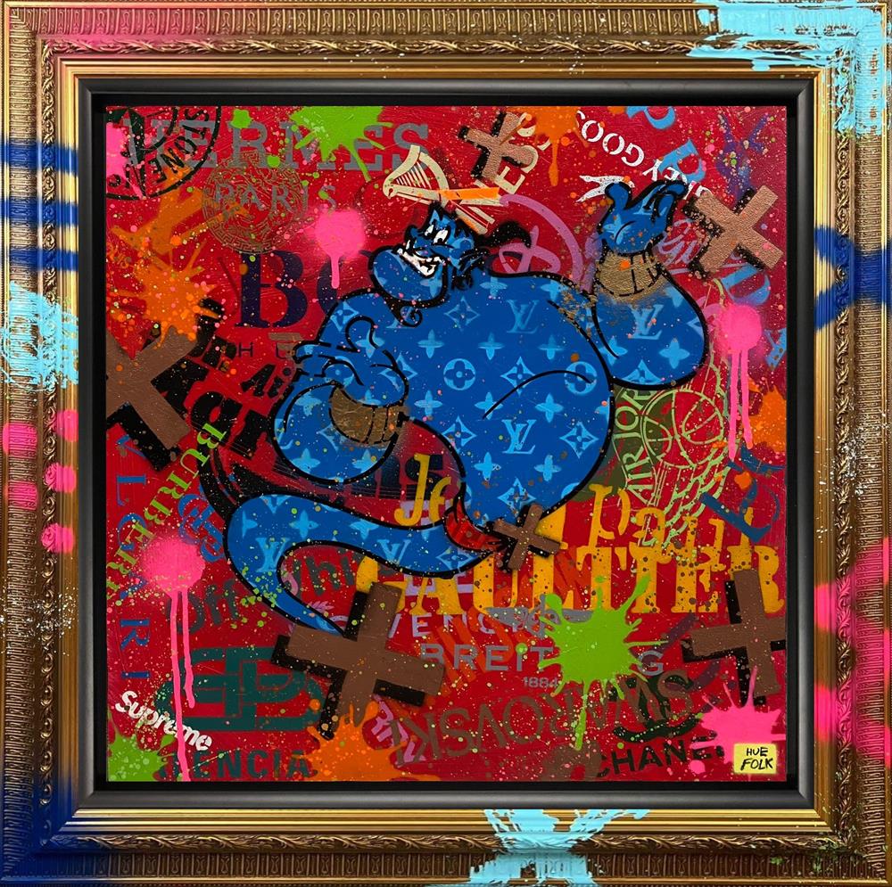 Hue Folk | You Have Three Wishes | Original British Art - EB London