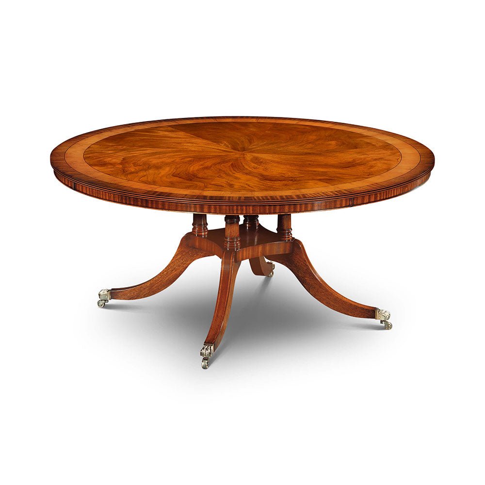 Iain James Column Cluster Base Round Dining Table - EB London