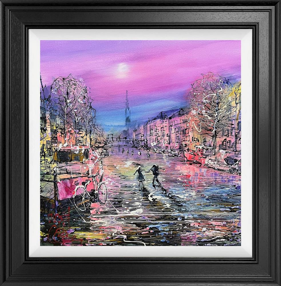 Ice Skating In The Dam by Nigel Cooke - EB London