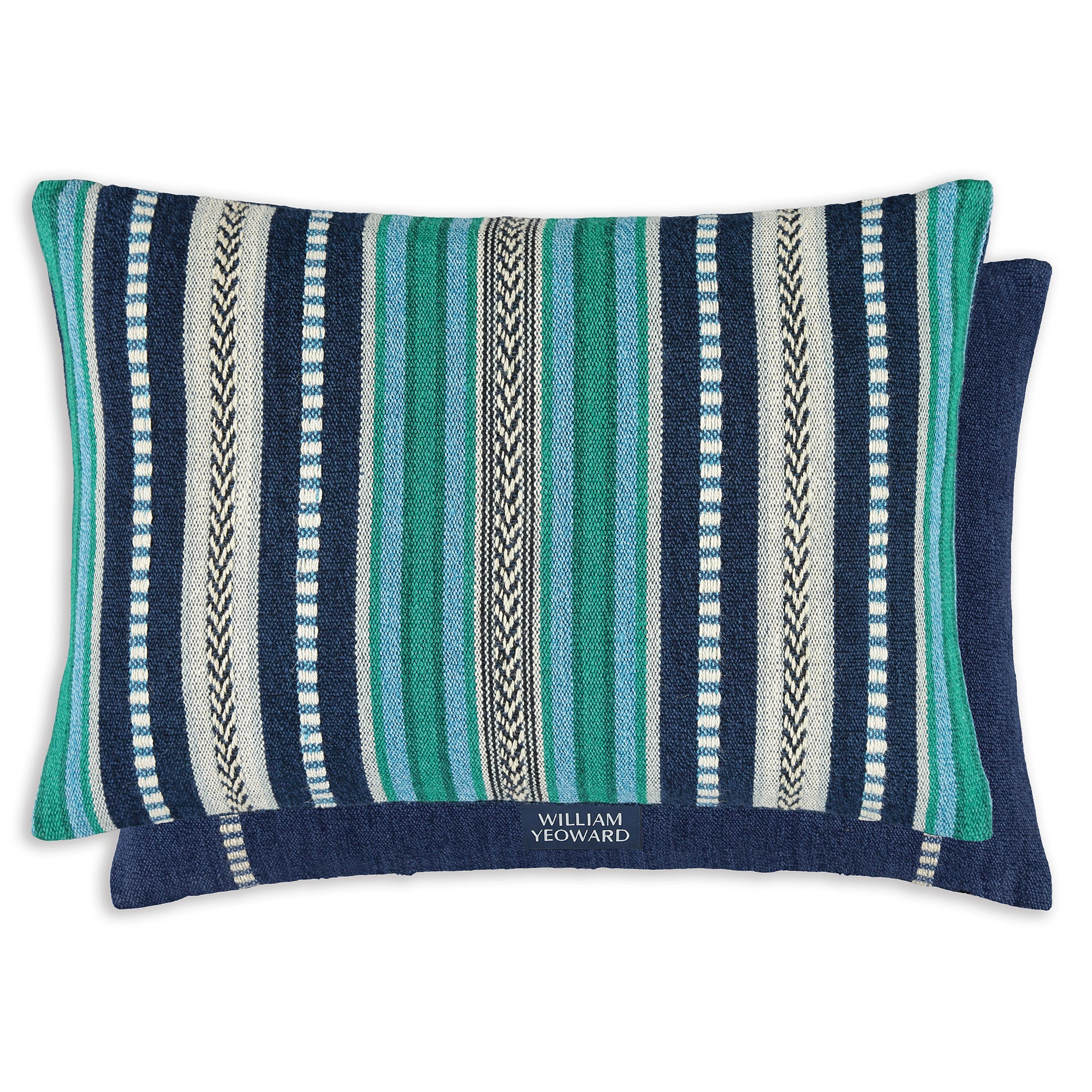 William Yeoward Indus - Peacock 60x40 Cushion luxury cushion - EB London product image 1