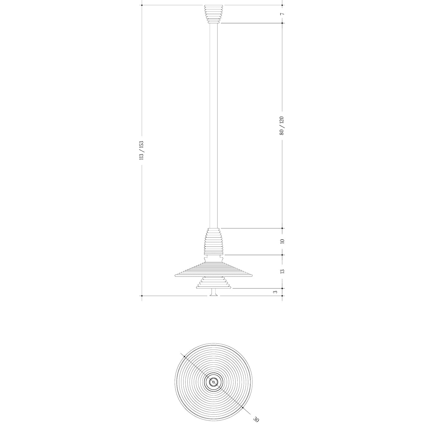 Insulator Pendant AB by Novocastrian - EB London