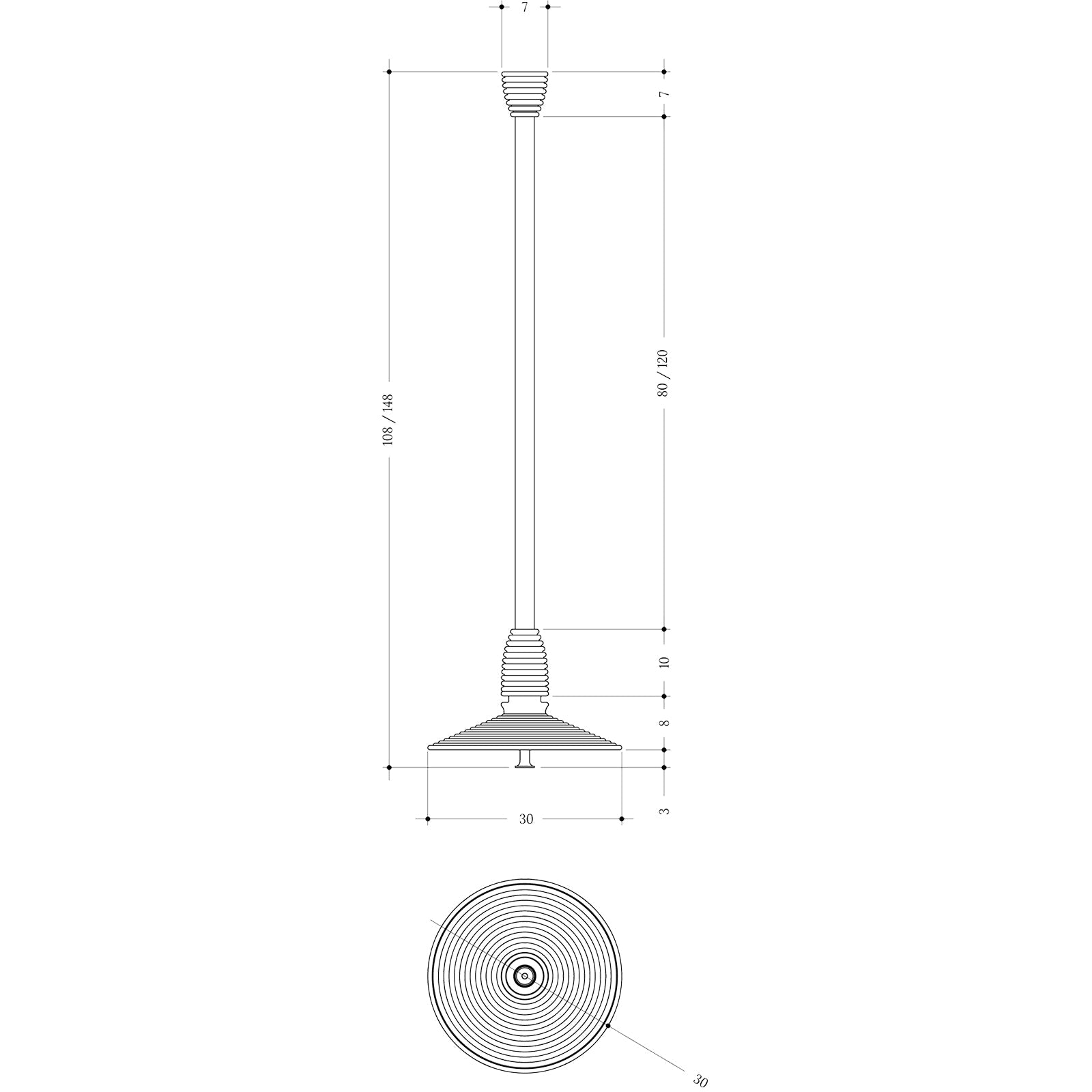 Insulator Pendant B by Novocastrian - EB London