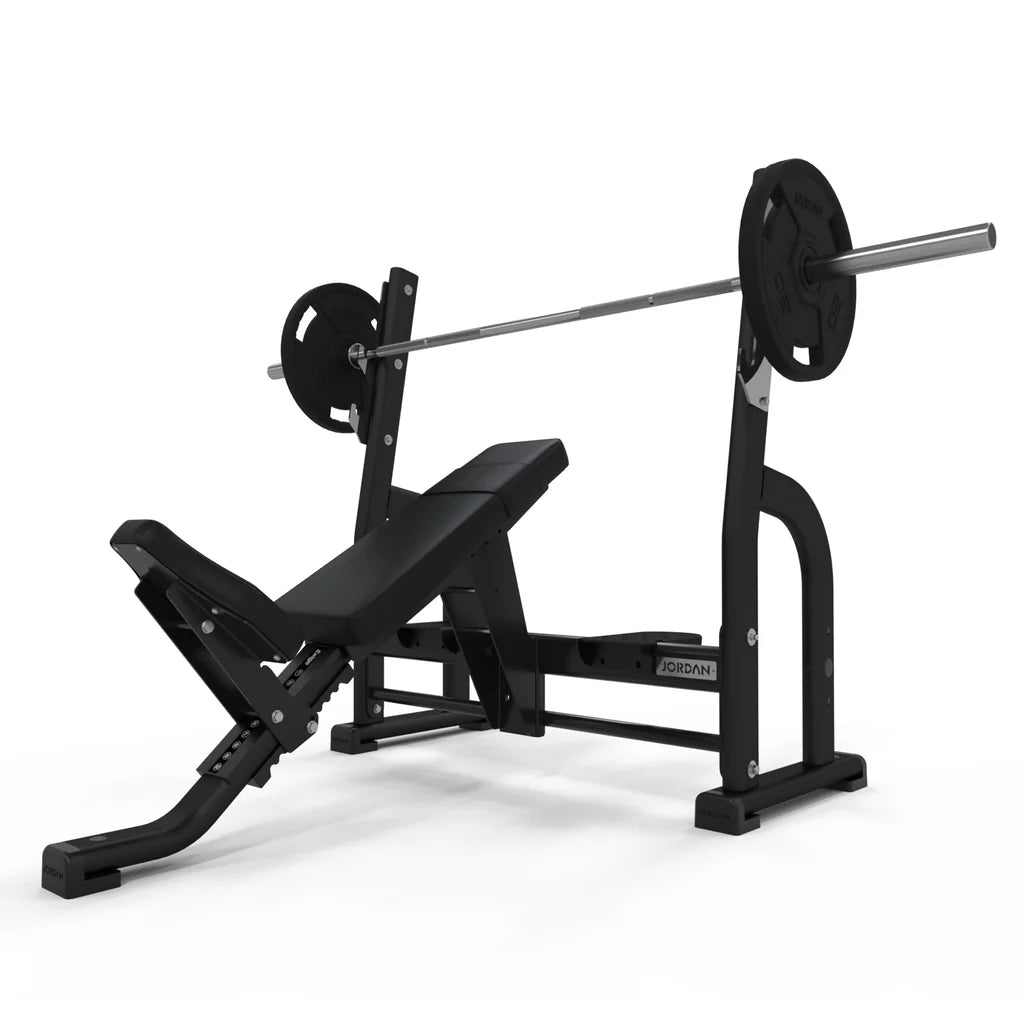 Jordan - Olympic Incline Bench for Targeted Steel Chest Strength - EB London