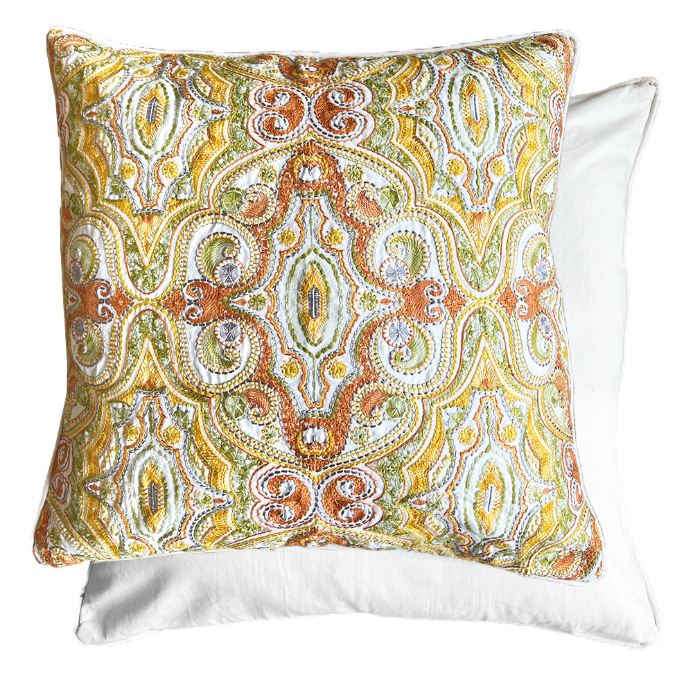 William Yeoward Kalan - Spice 60x60 Cushion luxury cushion - EB London product image 1