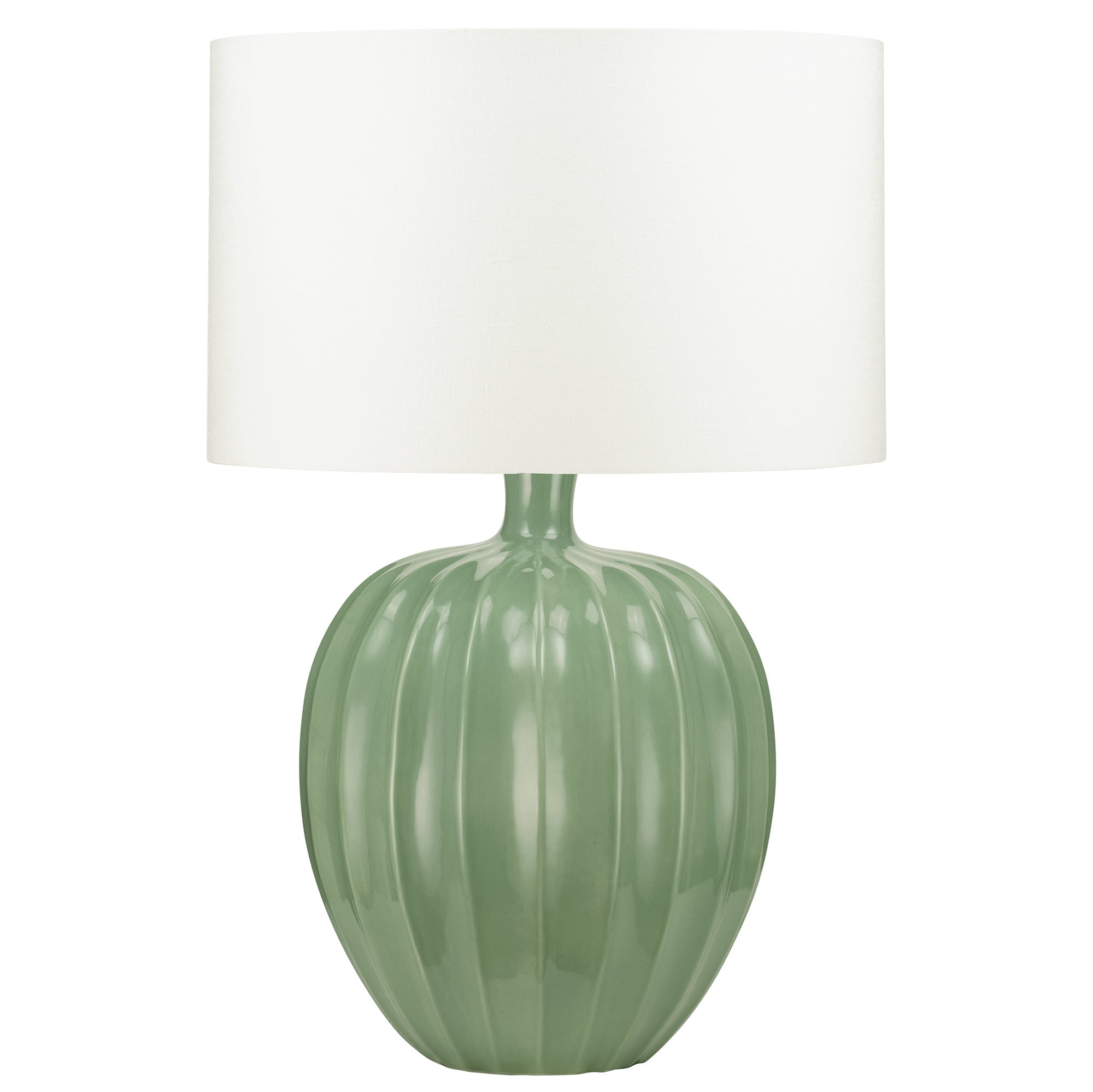 William Yeoward Kristiana Lamp Sage luxury table lamp - EB London product image 1