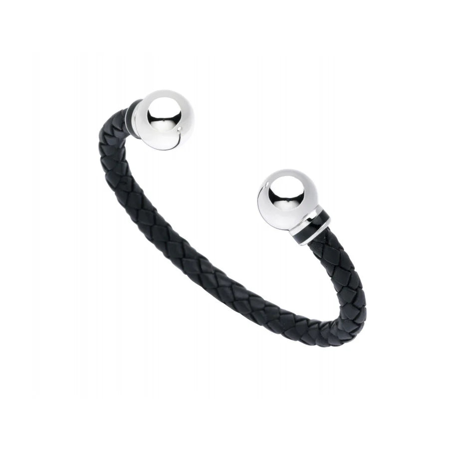 bangle with sterling silver beads by Deakin & Francis at EB London