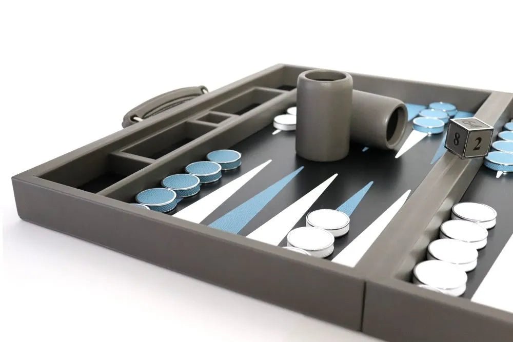 Limited Edition Bridle Hide Backgammon – Geoffrey Parker - EB London