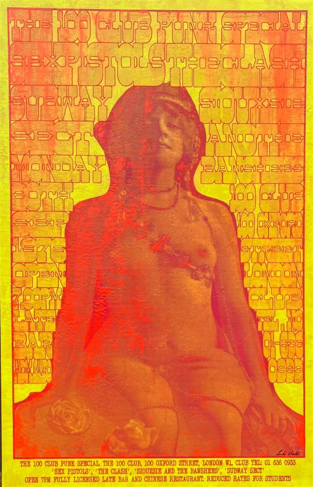Linda Charles | Iconic 100 Club - Punk Special | Original British Art - EB London