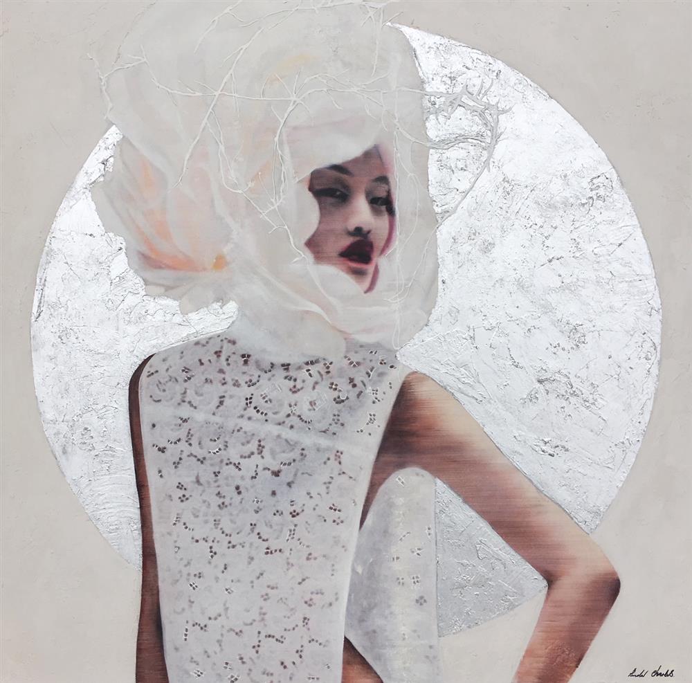 Linda Charles | Moschino White ~ | Original British Art - EB London