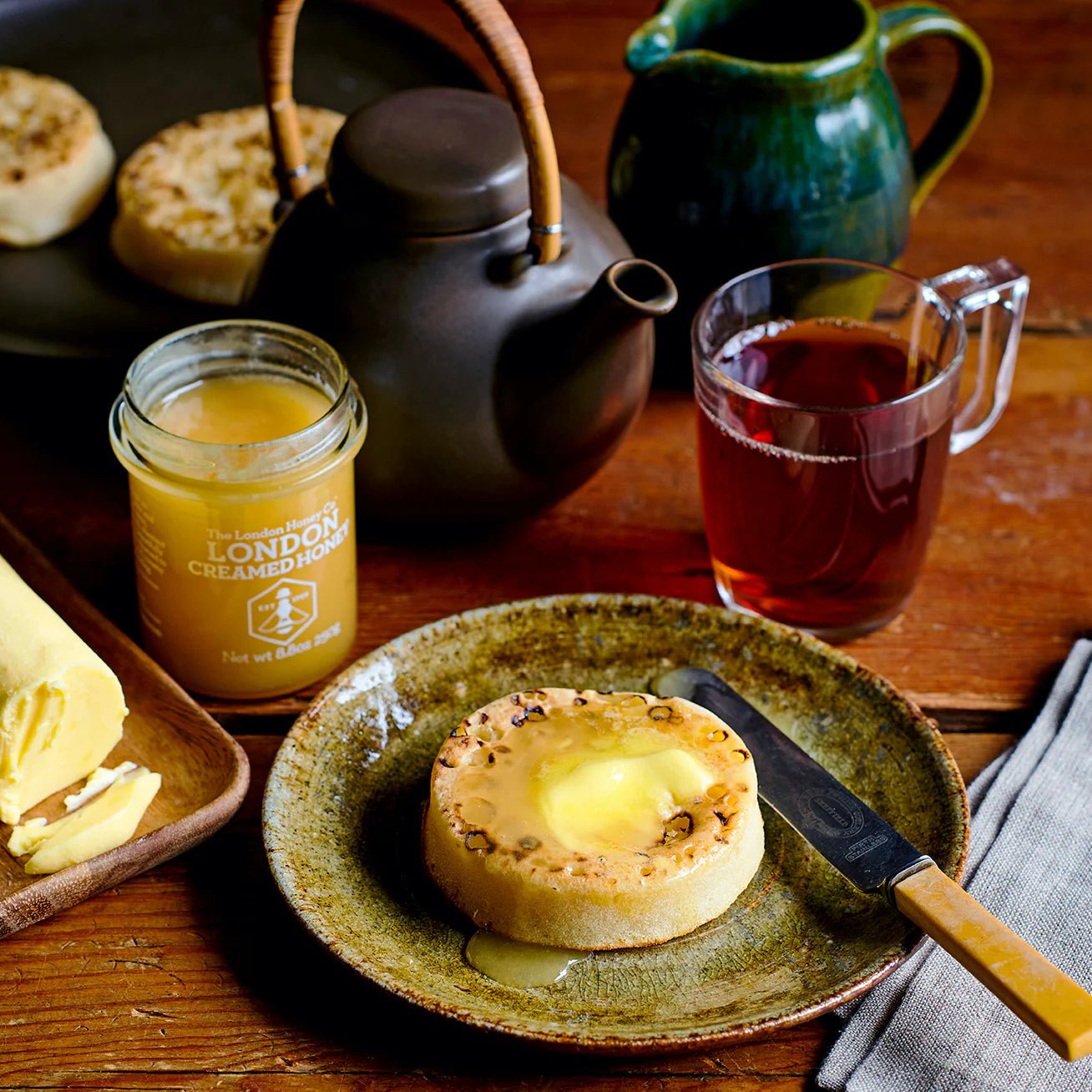 London Creamed Honey | 250g | London Honey Company (Pack of 6) - EB London