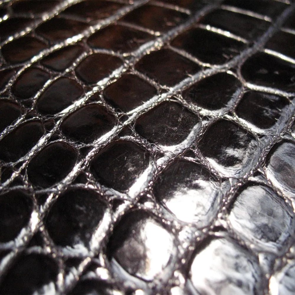 Luxury Backgammon Board Alligator Leather - Geoffery Parker - EB London