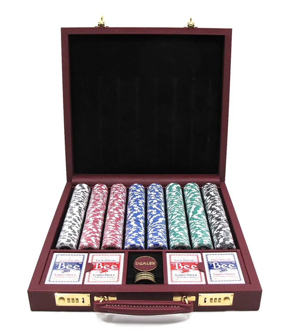 Luxury Poker Set - Geoffery Parker - EB London