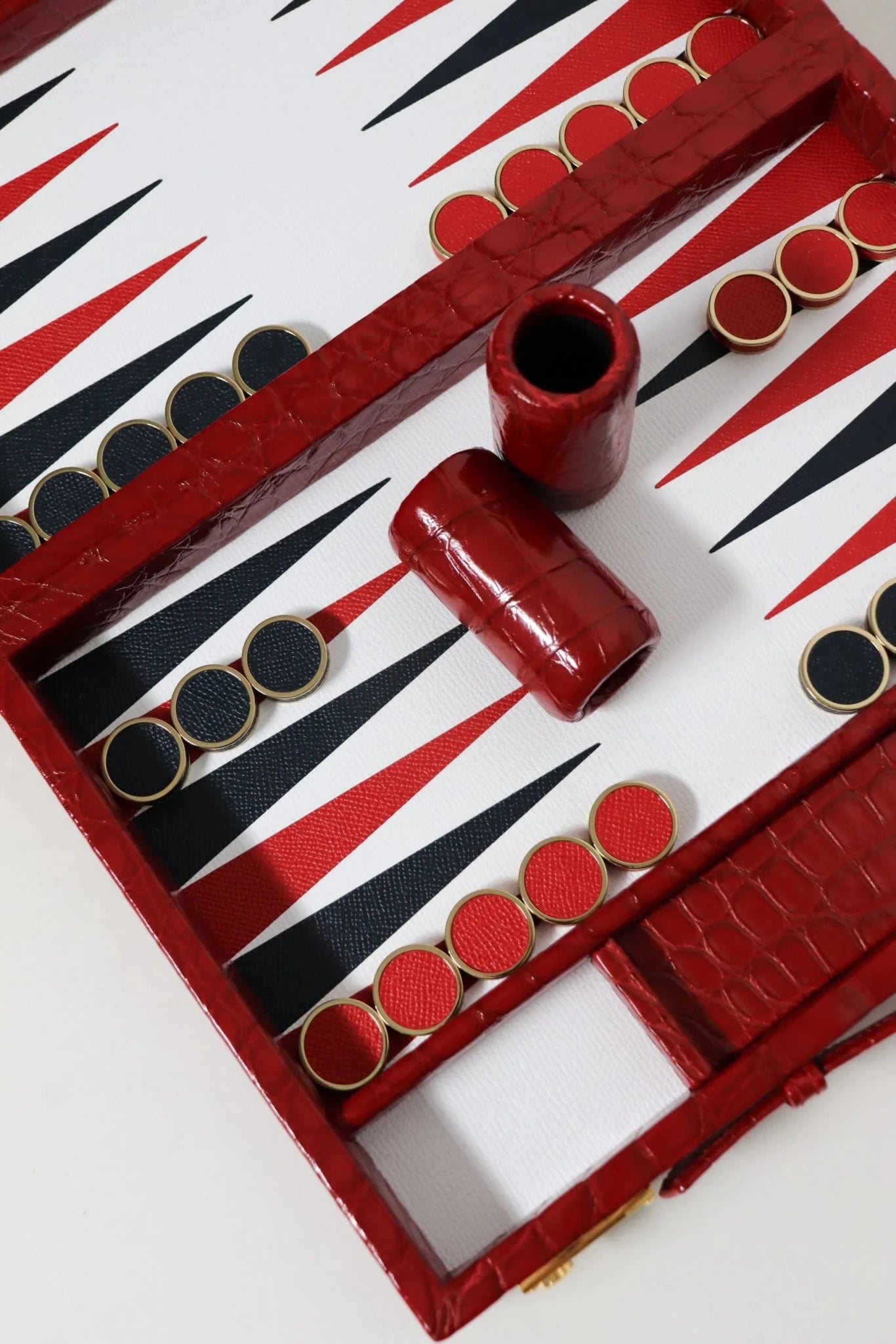 Luxury Travel Backgammon Board – Geoffrey Parker - EB London